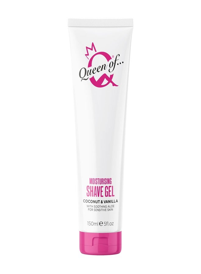 Queen of Ooh la la! Sensitive Moisturising Coconut and Vanilla Shaving Gel For Women 150ml - Image 1
